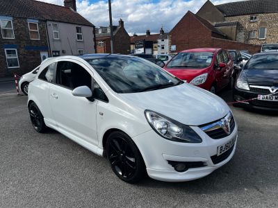 Vauxhall Corsa 1.2 CORSA LIMITED EDITION Hatchback Petrol White at Charger Gold Malton