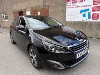 Peugeot 308 1.2 308 ALLURE S/S Hatchback Petrol Black at Charger Gold Malton
