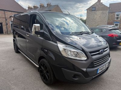 Ford Transit Custom 2.2 TRANSIT CUSTOM 290 TREND E-TEC Crew Van Diesel Black at Charger Gold Malton
