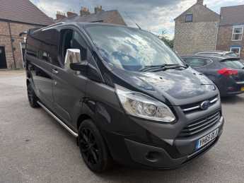 Ford Transit Custom 2.2 TRANSIT CUSTOM 290 TREND E-TEC Crew Van Diesel Black at Charger Gold Malton