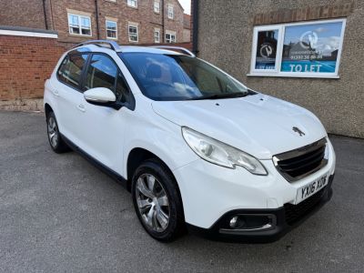 Peugeot 2008 1.6 2008 ACTIVE BLUE HDI Hatchback Diesel White at Charger Gold Malton